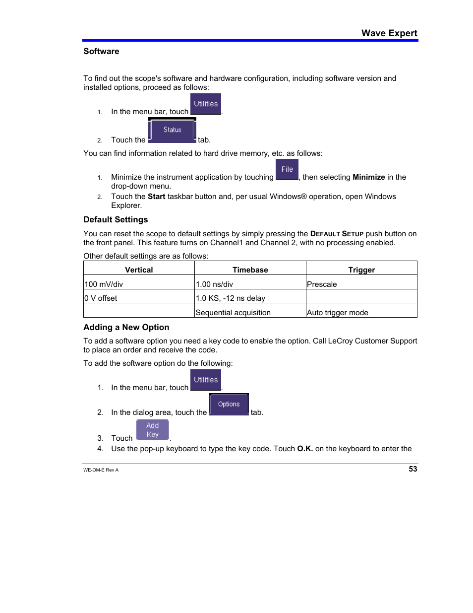 Teledyne LeCroy WaveExpert 100H Operators Manual User Manual | Page 55 / 348
