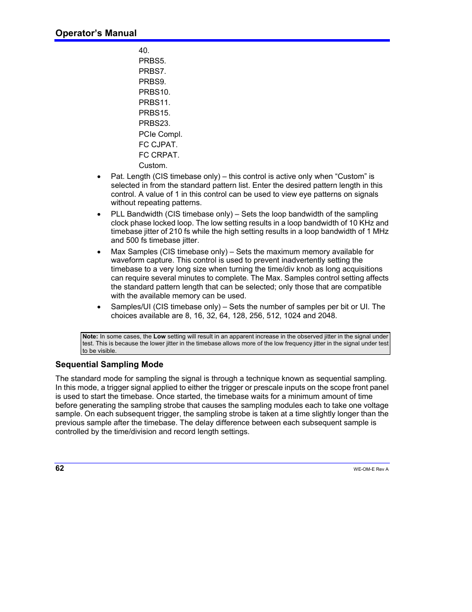 Teledyne LeCroy WaveExpert 100H Operators Manual User Manual | Page 64 / 348