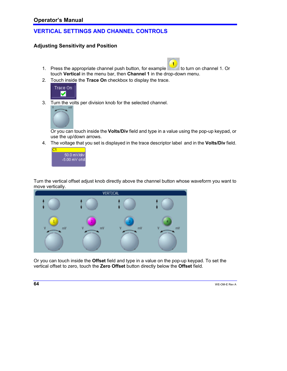 Teledyne LeCroy WaveExpert 100H Operators Manual User Manual | Page 66 / 348