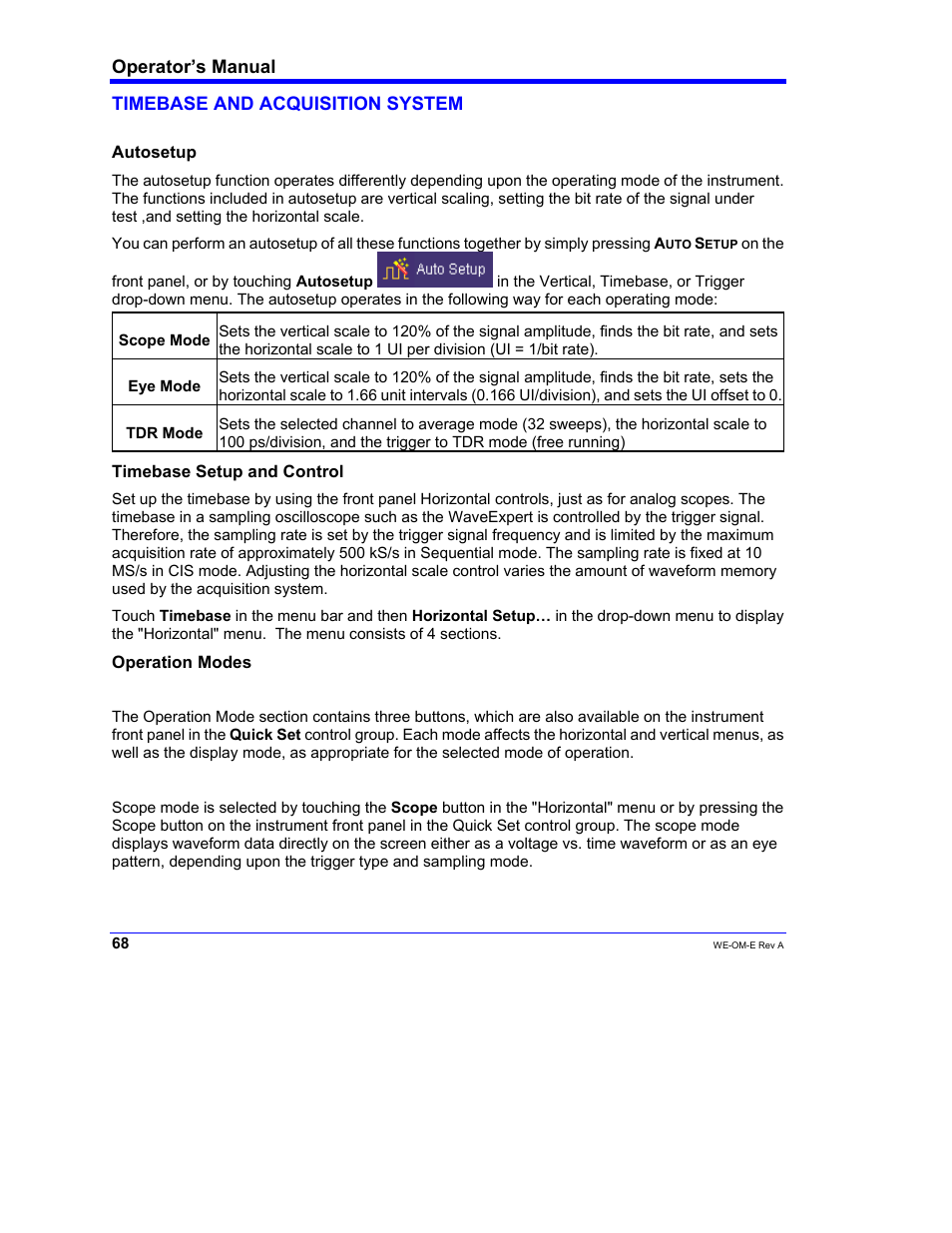 Teledyne LeCroy WaveExpert 100H Operators Manual User Manual | Page 70 / 348