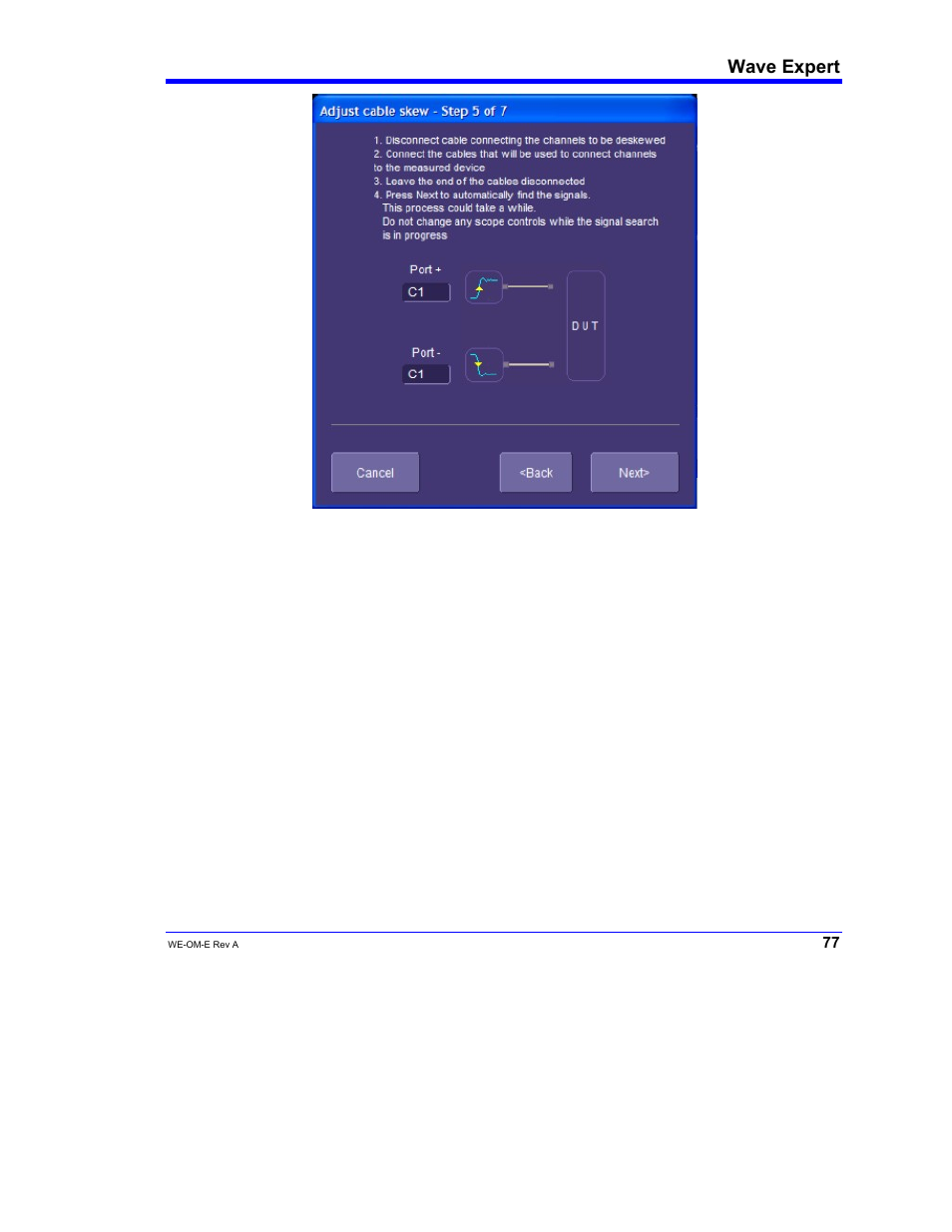 Wave expert | Teledyne LeCroy WaveExpert 100H Operators Manual User Manual | Page 79 / 348