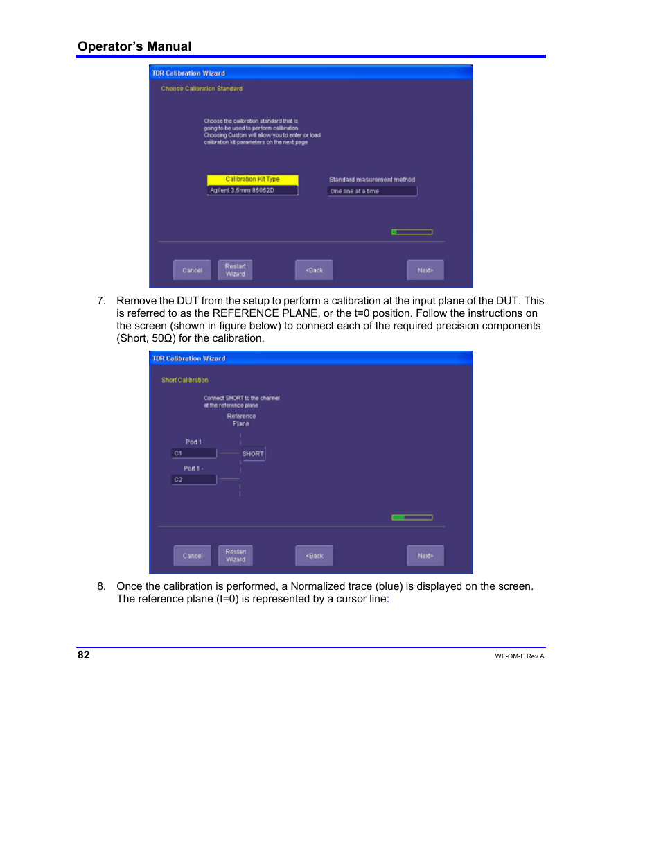 Operator’s manual | Teledyne LeCroy WaveExpert 100H Operators Manual User Manual | Page 84 / 348