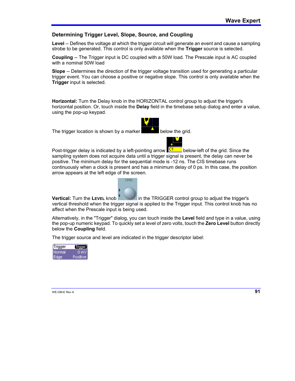 Teledyne LeCroy WaveExpert 100H Operators Manual User Manual | Page 93 / 348