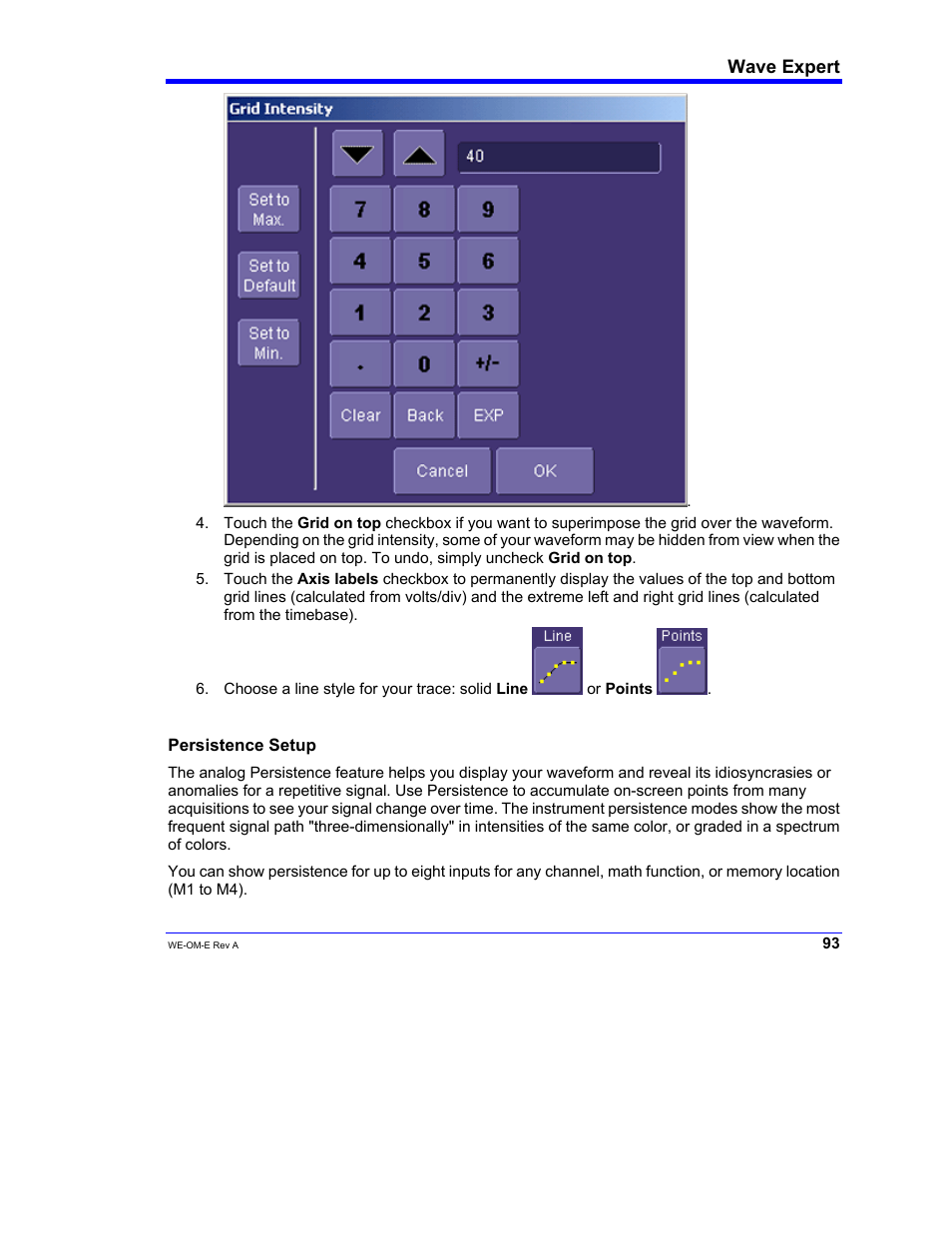 Teledyne LeCroy WaveExpert 100H Operators Manual User Manual | Page 95 / 348