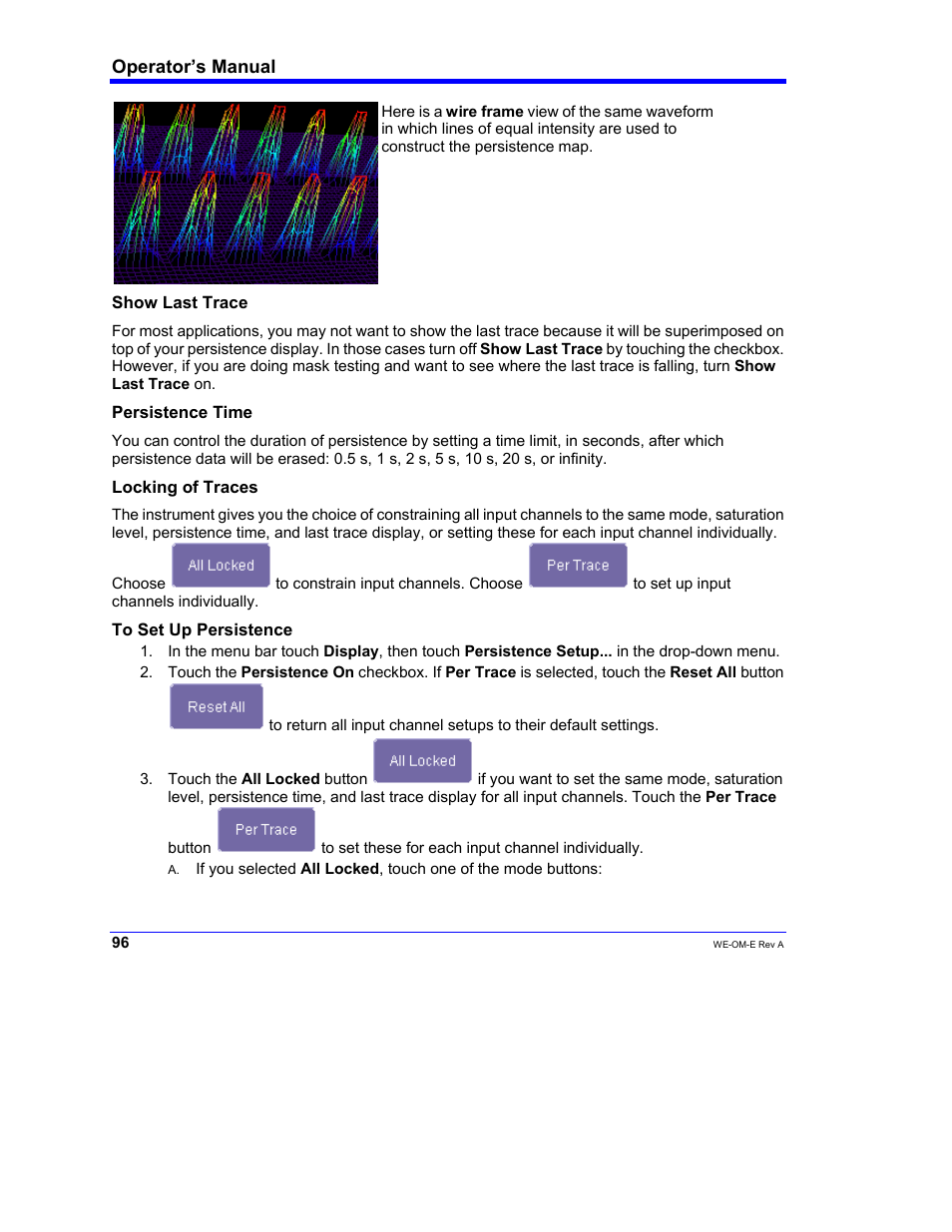 Teledyne LeCroy WaveExpert 100H Operators Manual User Manual | Page 98 / 348