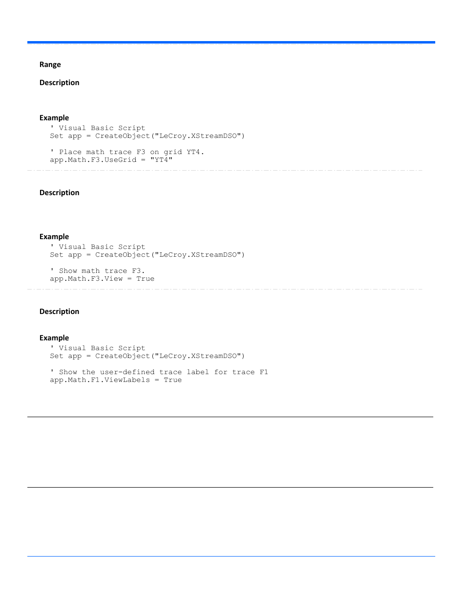 Operator1setup, Result | Teledyne LeCroy WaveRunner Automation Command User Manual | Page 142 / 460