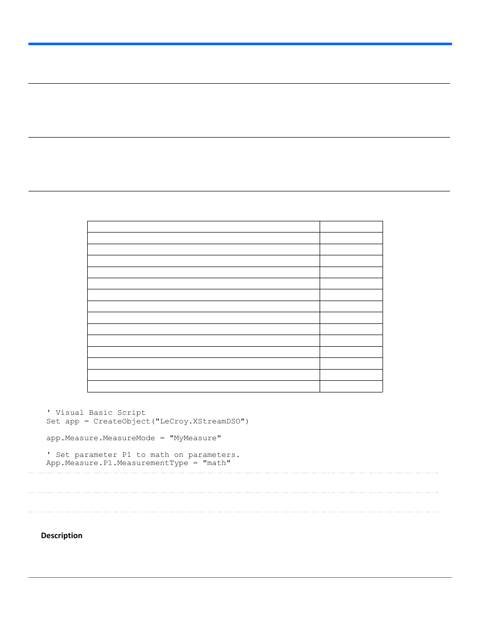 Result, Statistics | Teledyne LeCroy WaveRunner Automation Command User Manual | Page 157 / 460