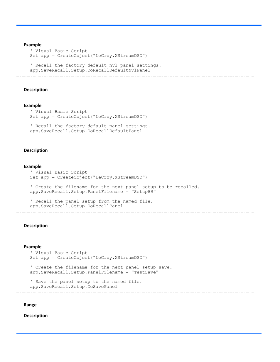 Teledyne LeCroy WaveRunner Automation Command User Manual | Page 183 / 460