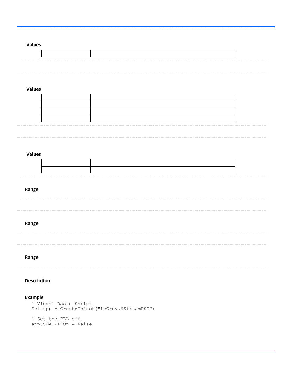 Teledyne LeCroy WaveRunner Automation Command User Manual | Page 203 / 460