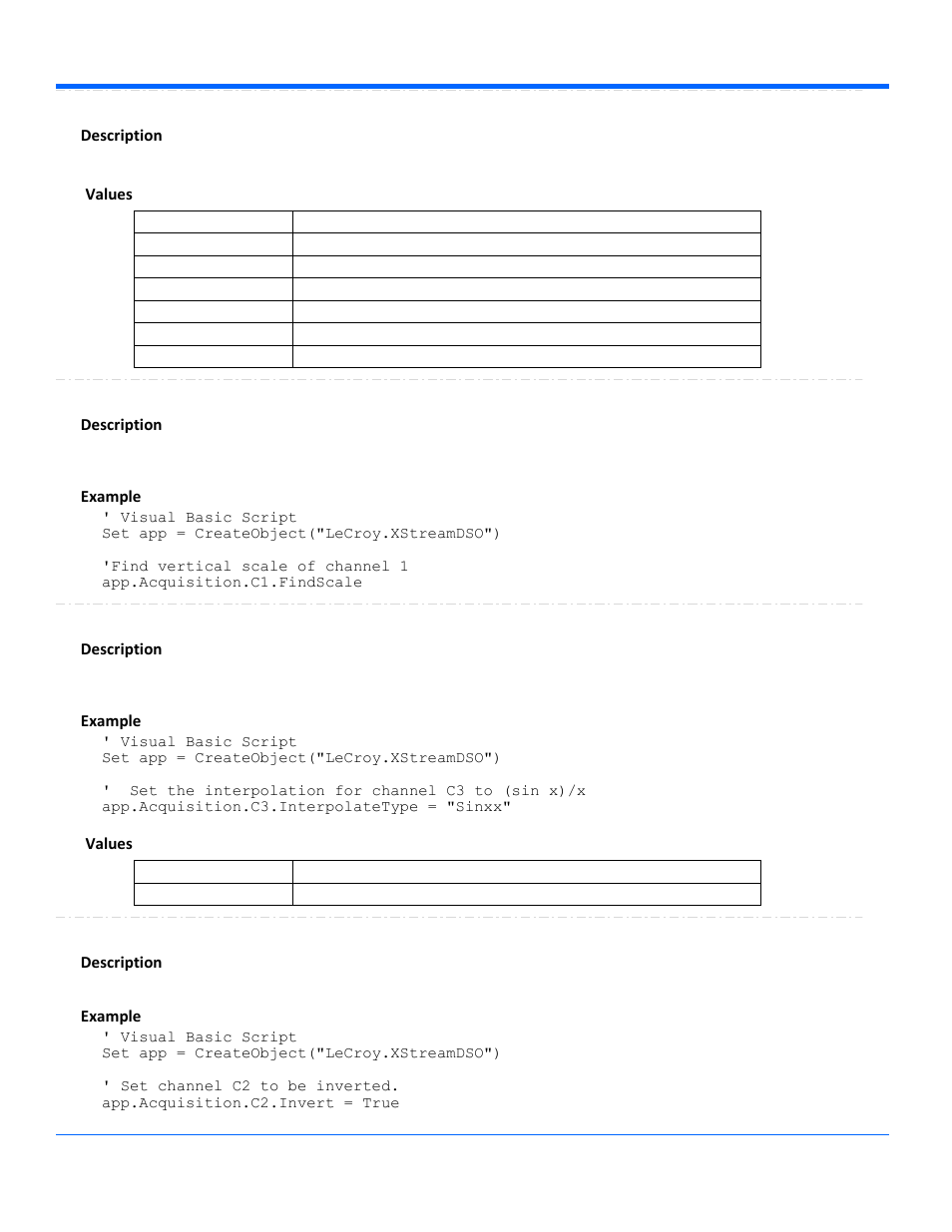 Teledyne LeCroy WaveRunner Automation Command User Manual | Page 24 / 460