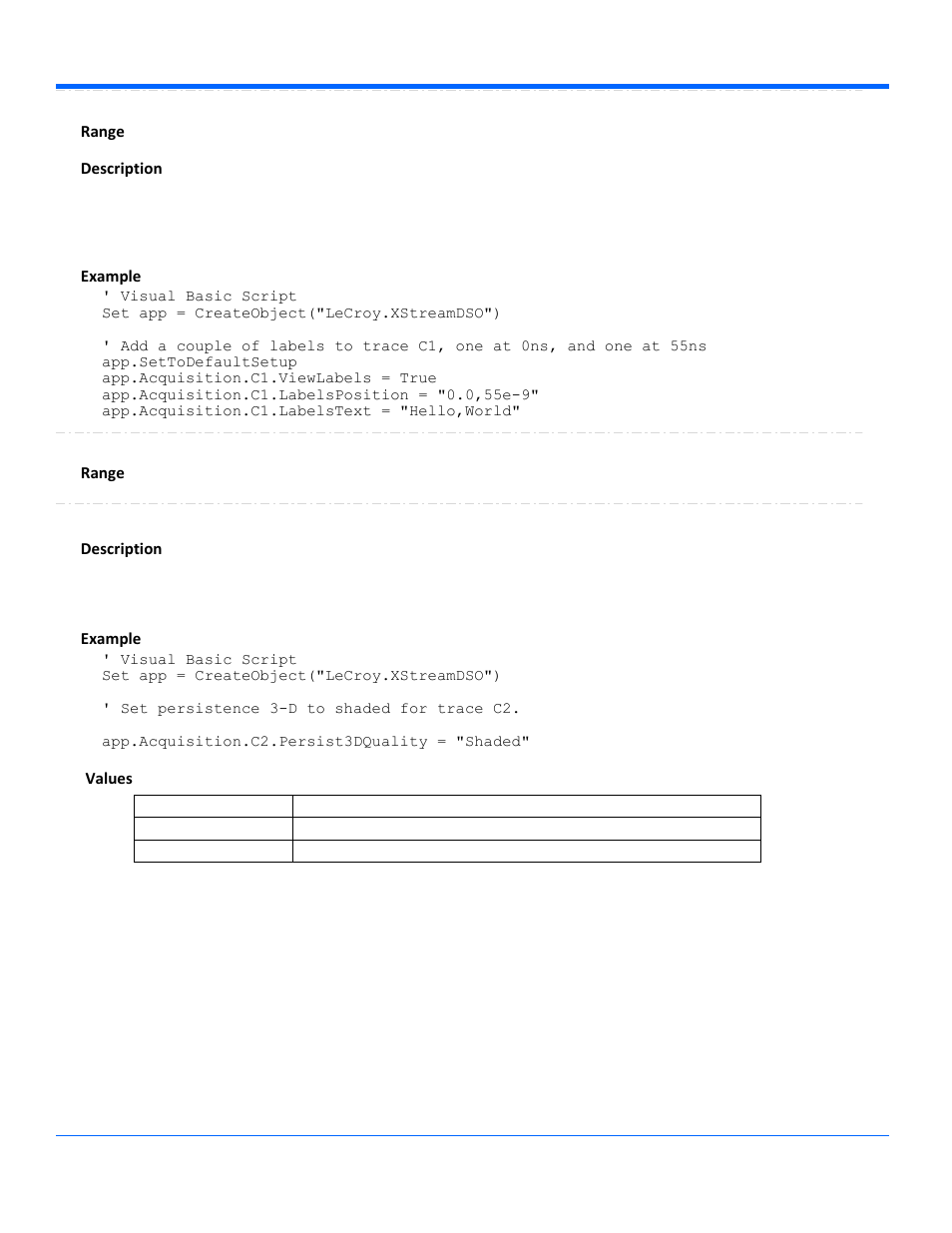 Teledyne LeCroy WaveRunner Automation Command User Manual | Page 25 / 460