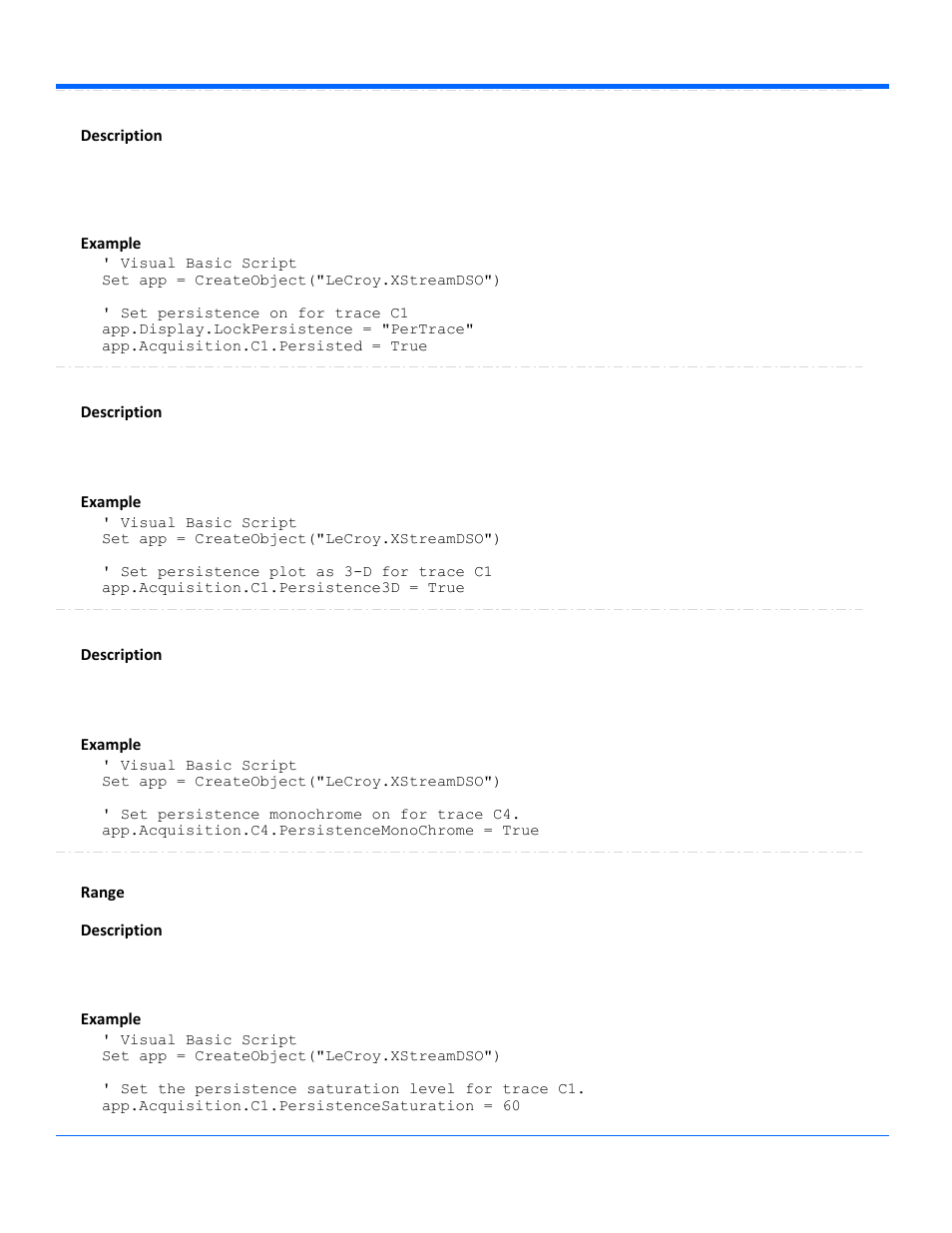 Teledyne LeCroy WaveRunner Automation Command User Manual | Page 26 / 460