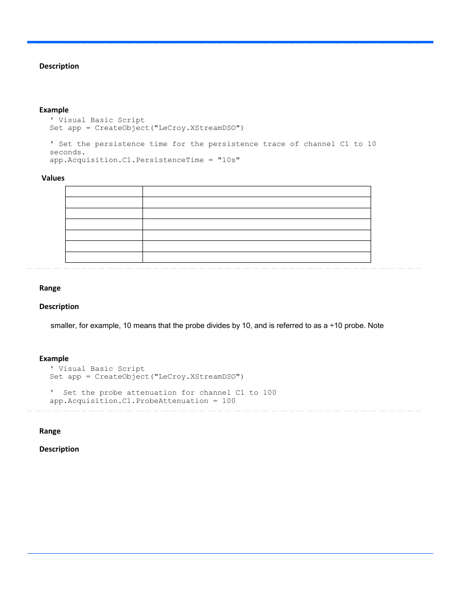 Teledyne LeCroy WaveRunner Automation Command User Manual | Page 27 / 460