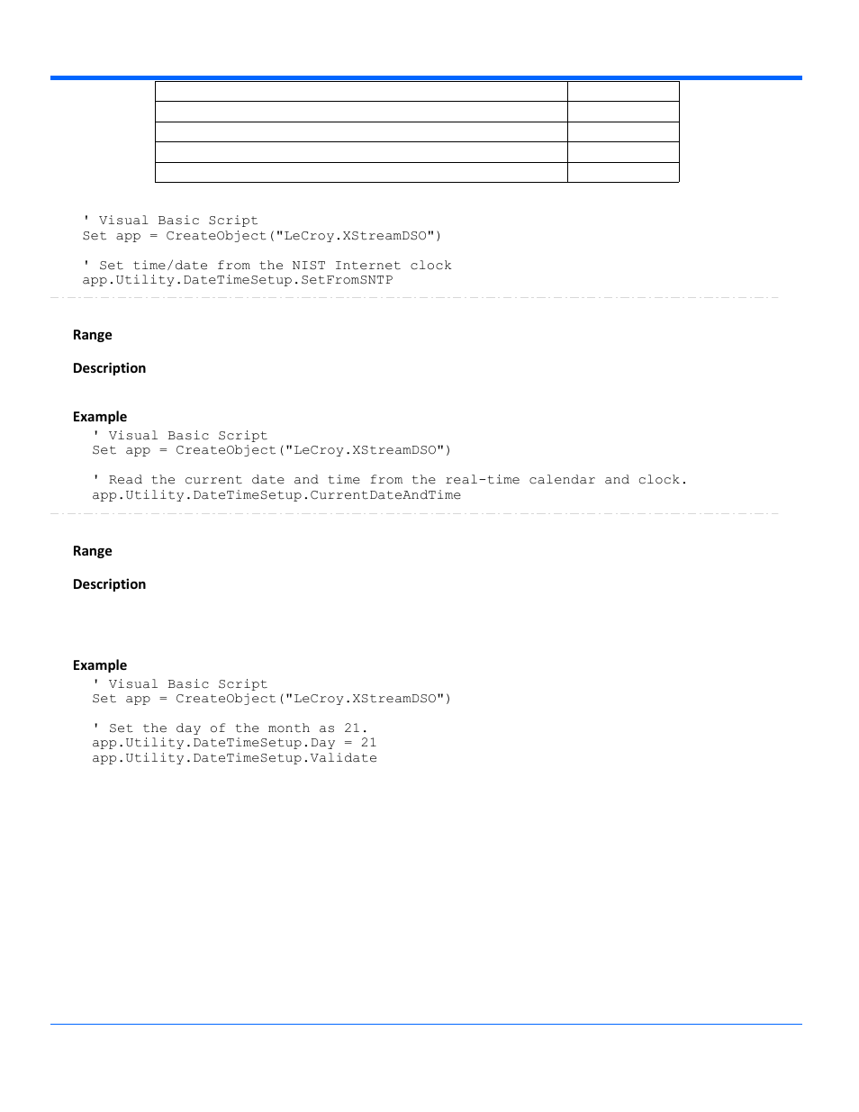 Teledyne LeCroy WaveRunner Automation Command User Manual | Page 303 / 460