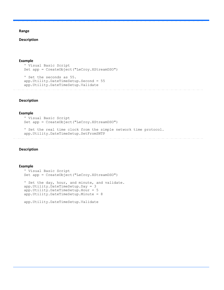 Teledyne LeCroy WaveRunner Automation Command User Manual | Page 305 / 460