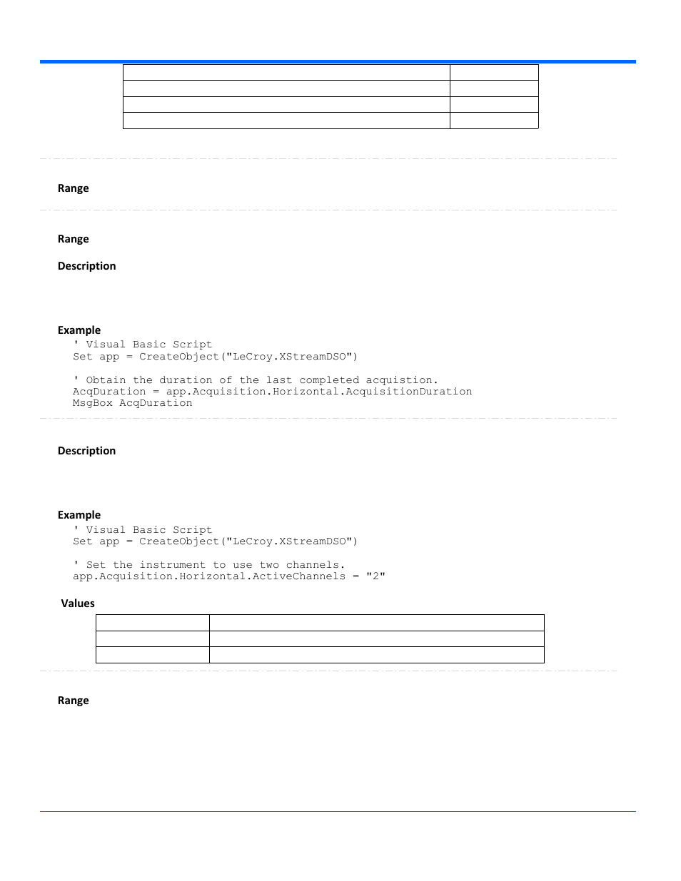 Teledyne LeCroy WaveRunner Automation Command User Manual | Page 31 / 460