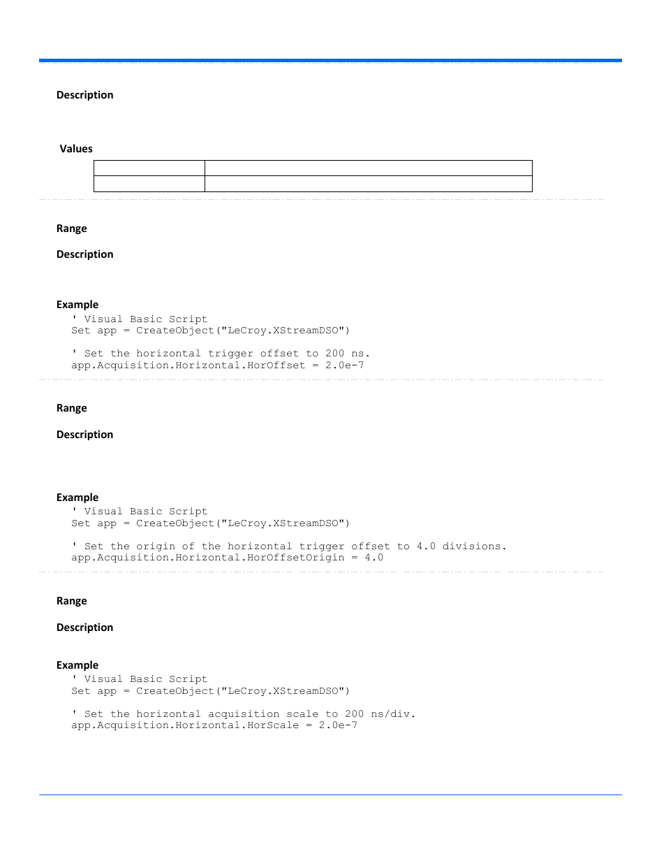 Teledyne LeCroy WaveRunner Automation Command User Manual | Page 32 / 460
