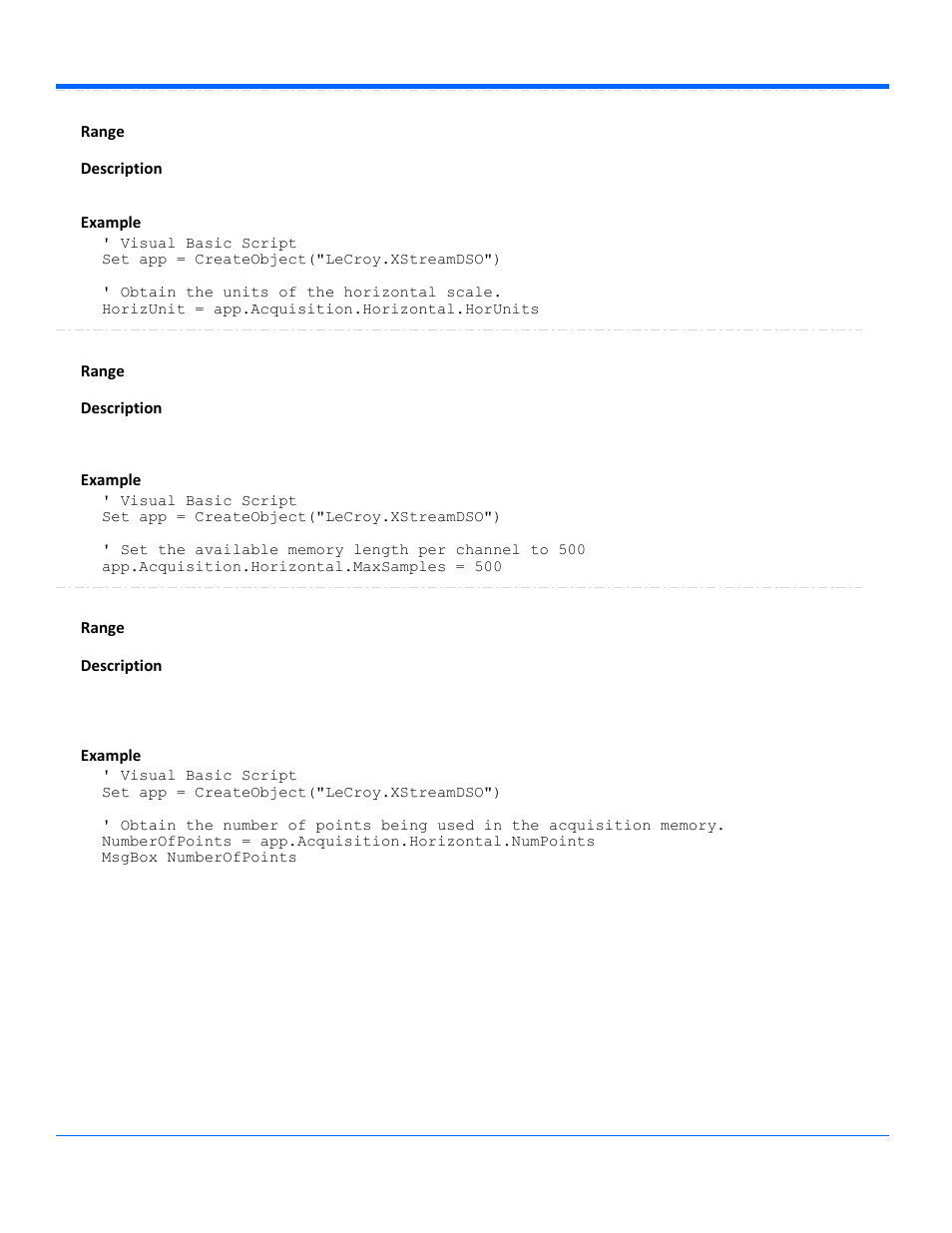 Teledyne LeCroy WaveRunner Automation Command User Manual | Page 33 / 460