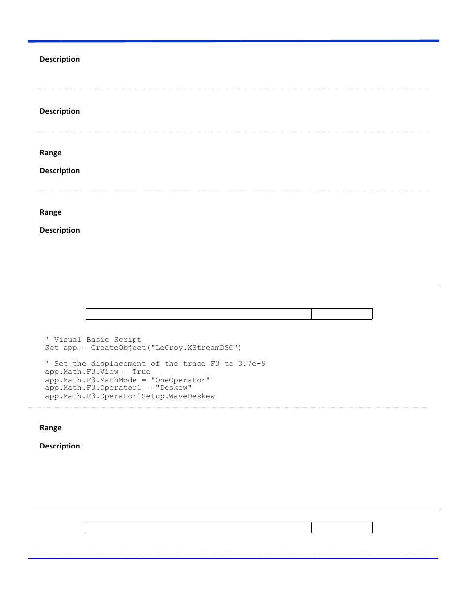 Deskew, Enhancedresolution | Teledyne LeCroy WaveRunner Automation Command User Manual | Page 336 / 460