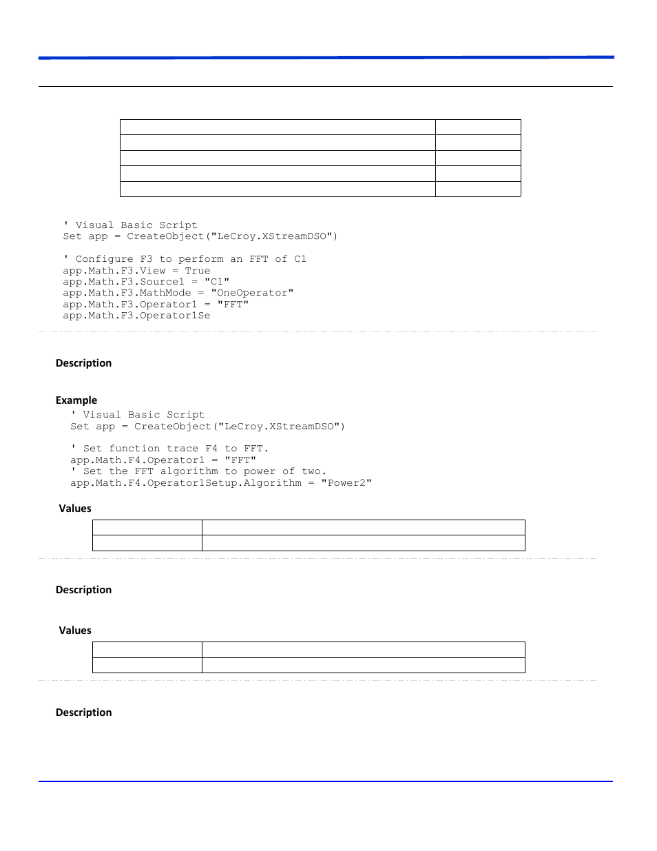 Teledyne LeCroy WaveRunner Automation Command User Manual | Page 343 / 460