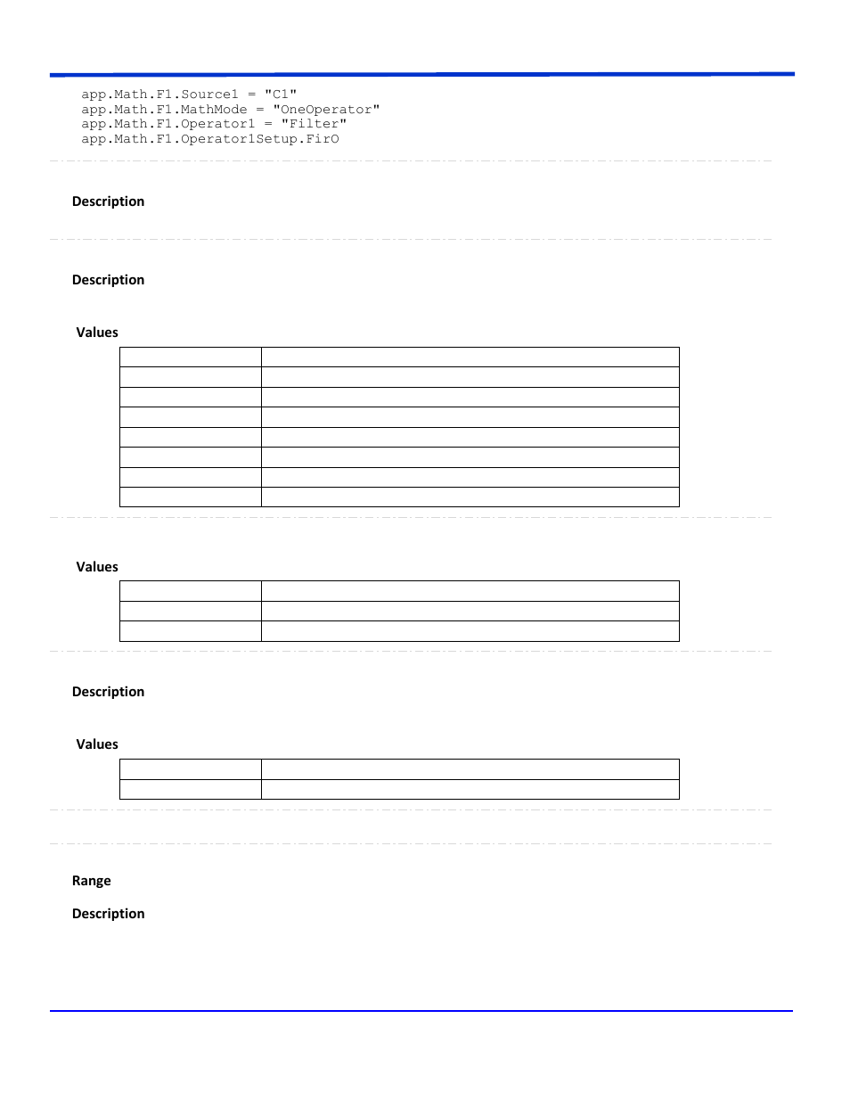 Teledyne LeCroy WaveRunner Automation Command User Manual | Page 345 / 460