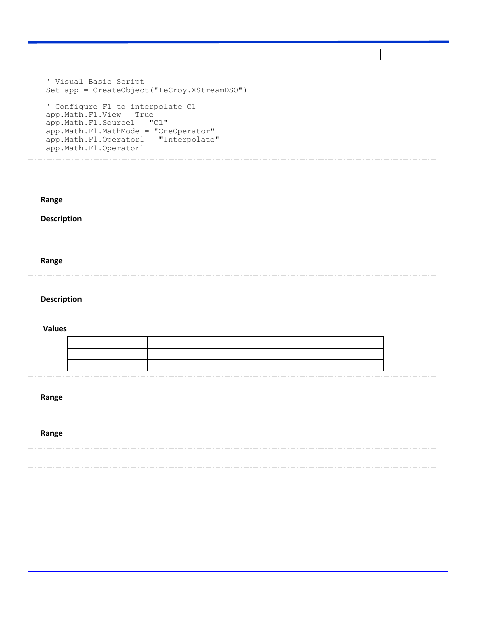 Teledyne LeCroy WaveRunner Automation Command User Manual | Page 351 / 460