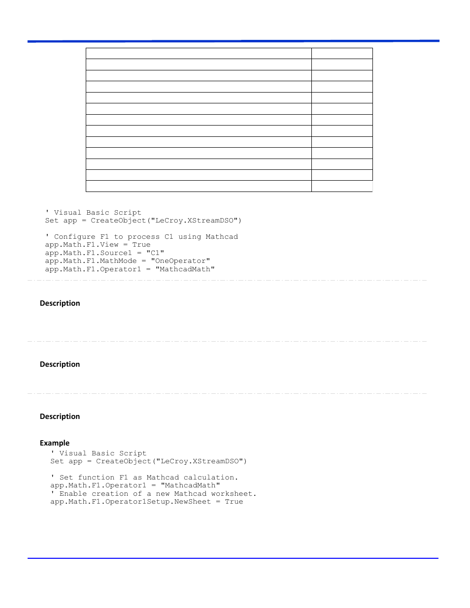 Teledyne LeCroy WaveRunner Automation Command User Manual | Page 354 / 460