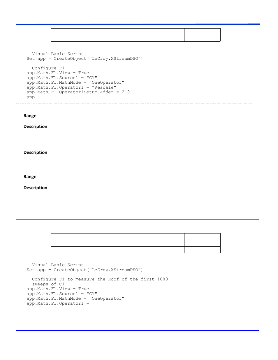 Roof | Teledyne LeCroy WaveRunner Automation Command User Manual | Page 361 / 460