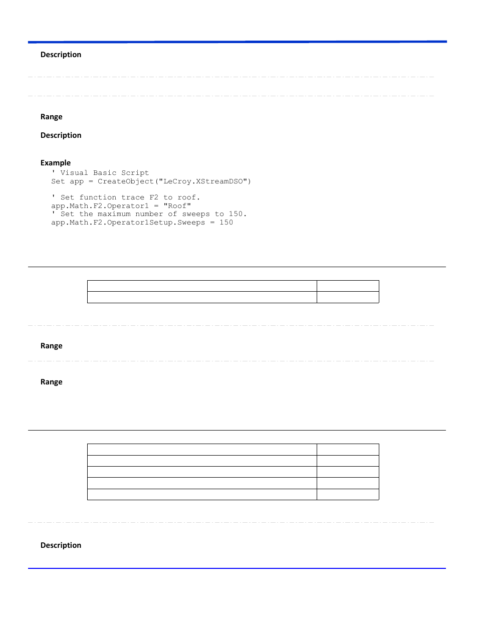 Segmentselect, Seqbuilder | Teledyne LeCroy WaveRunner Automation Command User Manual | Page 362 / 460