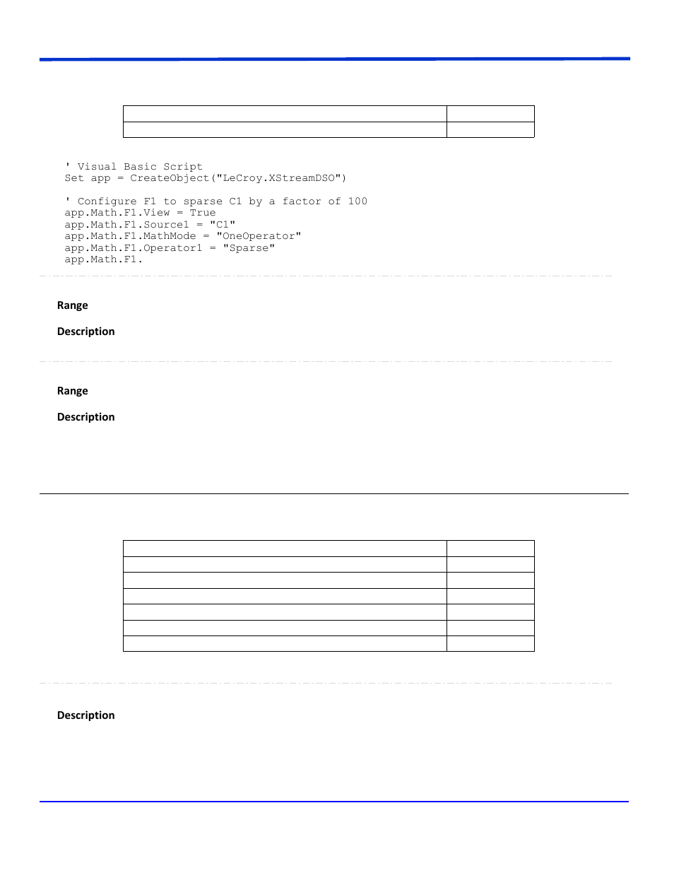 Trend, App.math.fx.operatorysetup (operator = "trend") | Teledyne LeCroy WaveRunner Automation Command User Manual | Page 364 / 460