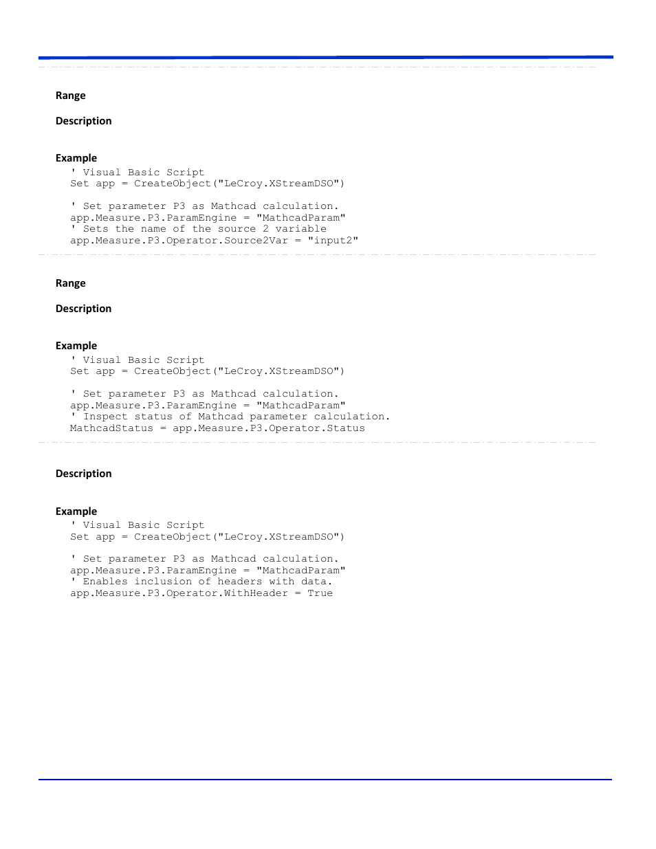 Teledyne LeCroy WaveRunner Automation Command User Manual | Page 370 / 460