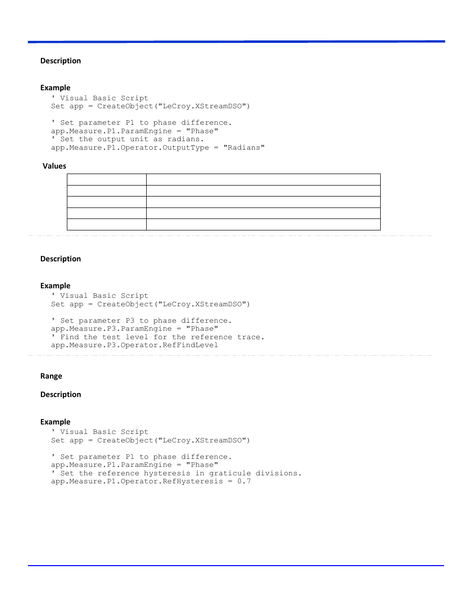 Teledyne LeCroy WaveRunner Automation Command User Manual | Page 426 / 460
