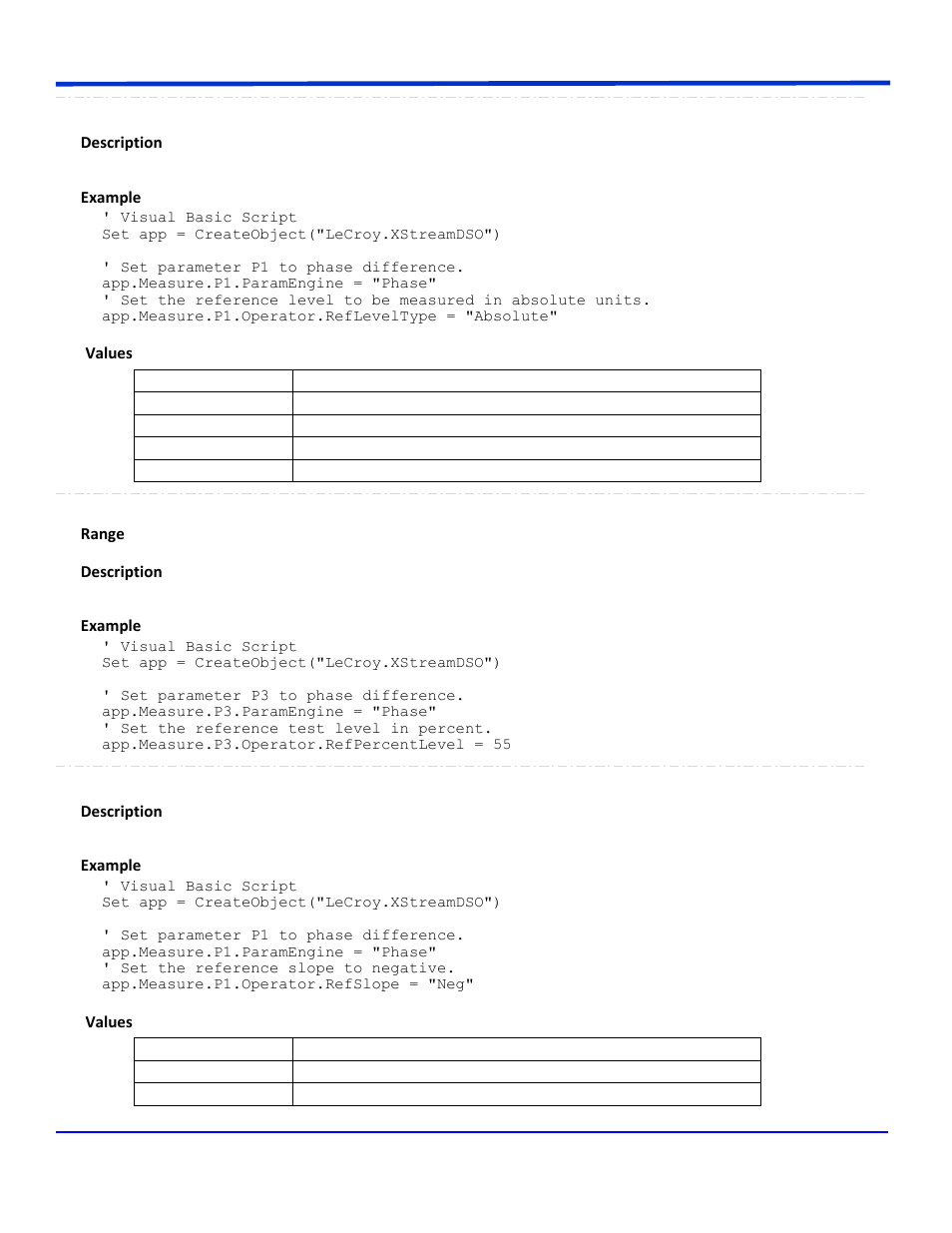 Teledyne LeCroy WaveRunner Automation Command User Manual | Page 427 / 460
