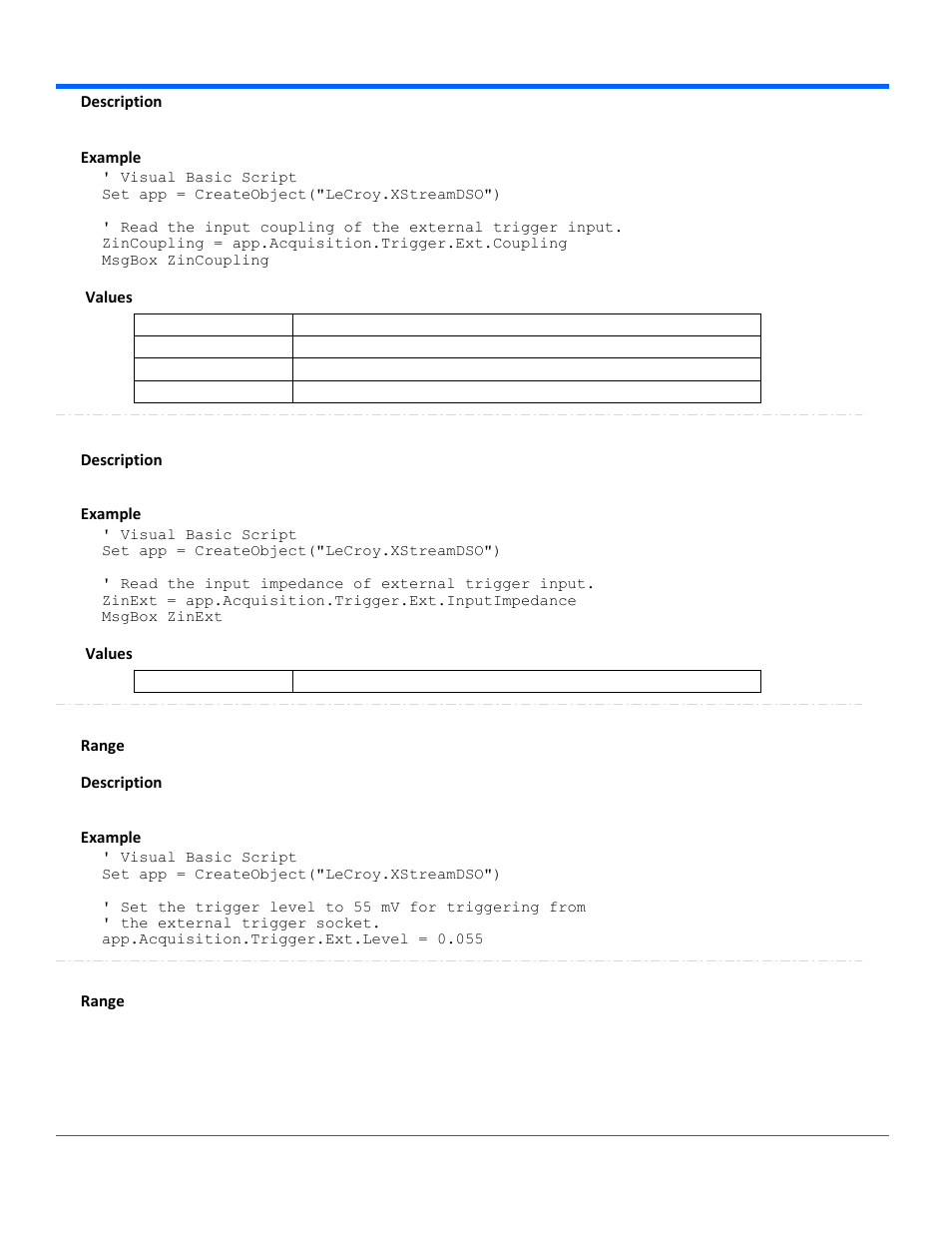 Teledyne LeCroy WaveRunner Automation Command User Manual | Page 44 / 460
