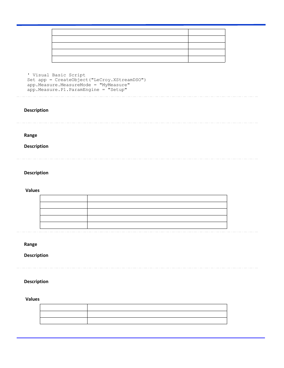 Teledyne LeCroy WaveRunner Automation Command User Manual | Page 443 / 460