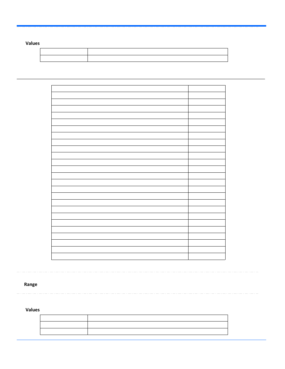 Viewingmode, Values, Range addressformat | Teledyne LeCroy WaveRunner Automation Command User Manual | Page 49 / 460