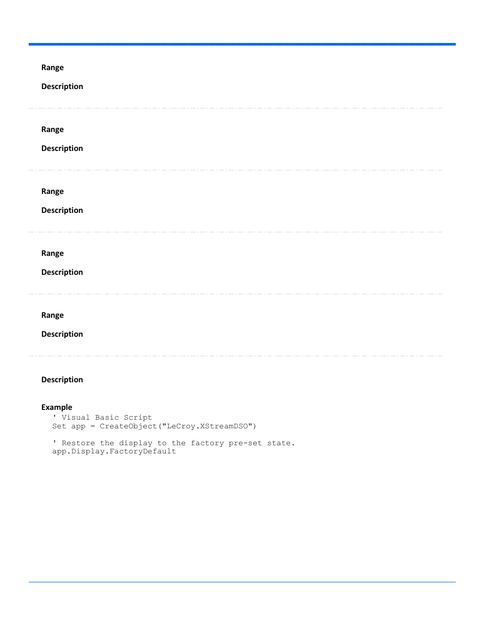 Teledyne LeCroy WaveRunner Automation Command User Manual | Page 92 / 460