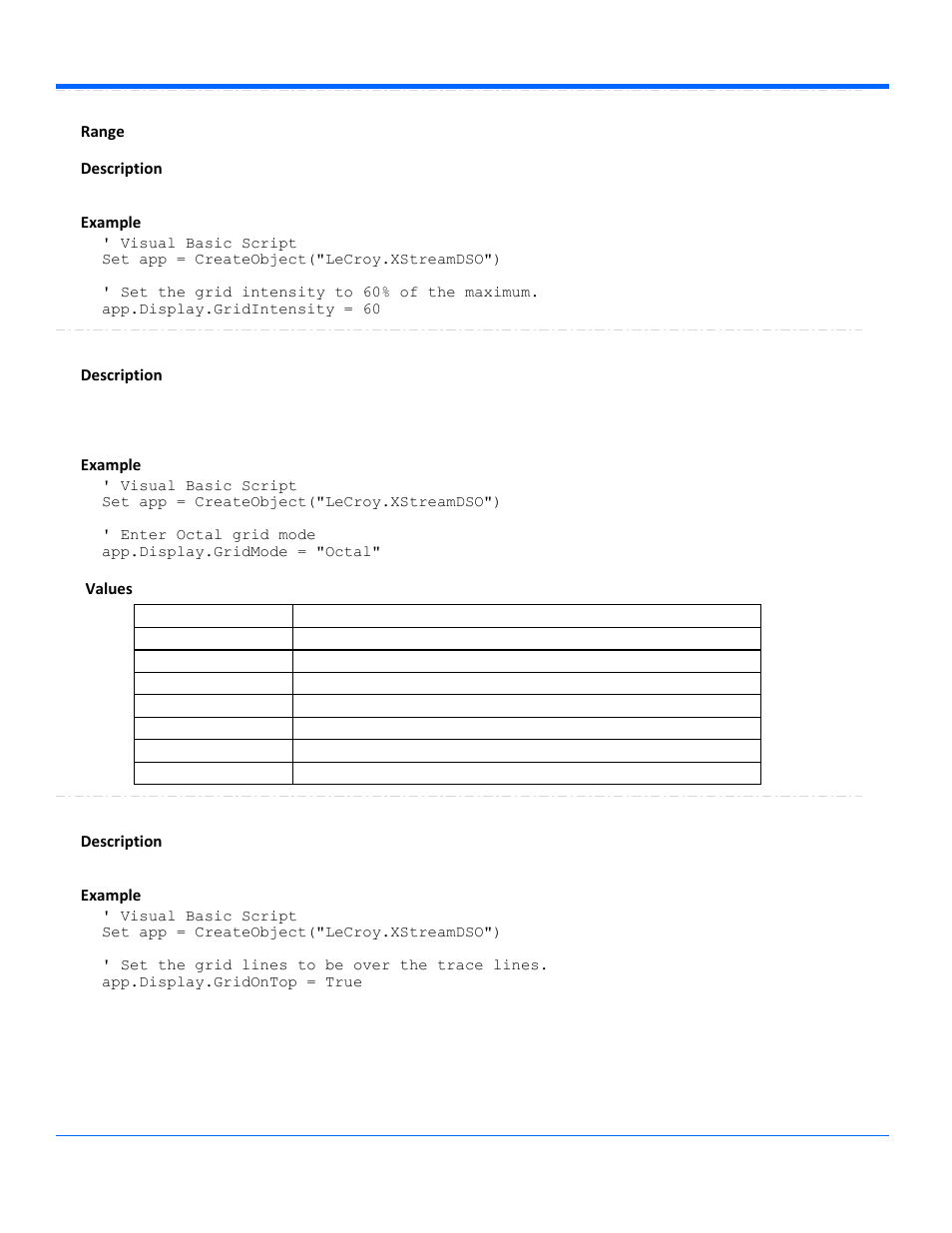 Teledyne LeCroy WaveRunner Automation Command User Manual | Page 93 / 460