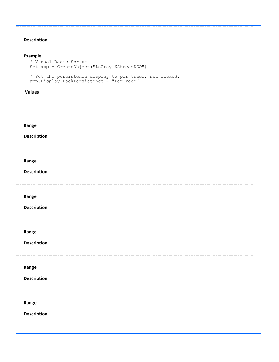 Teledyne LeCroy WaveRunner Automation Command User Manual | Page 94 / 460