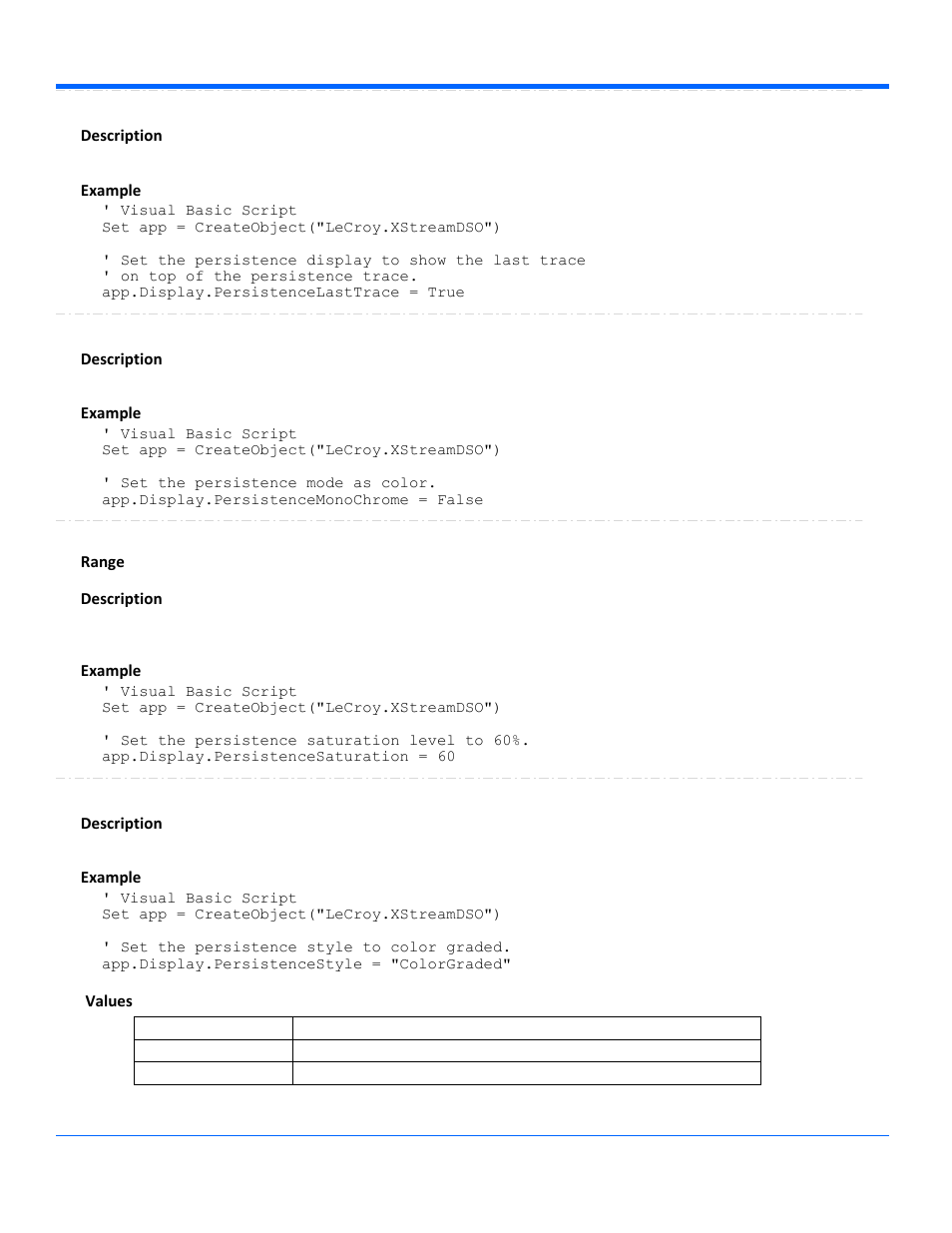 Teledyne LeCroy WaveRunner Automation Command User Manual | Page 96 / 460