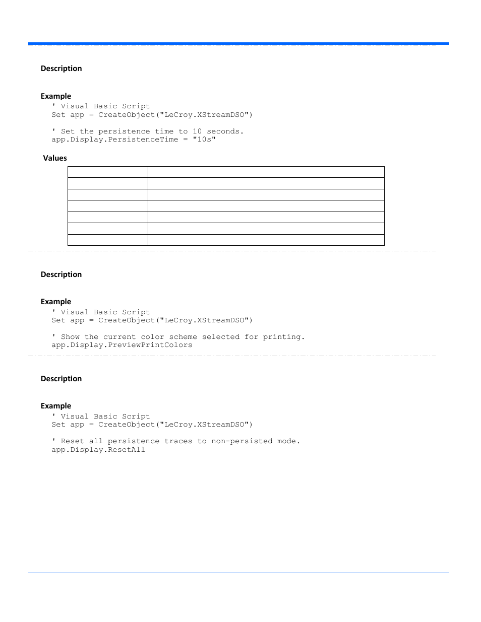 Teledyne LeCroy WaveRunner Automation Command User Manual | Page 97 / 460