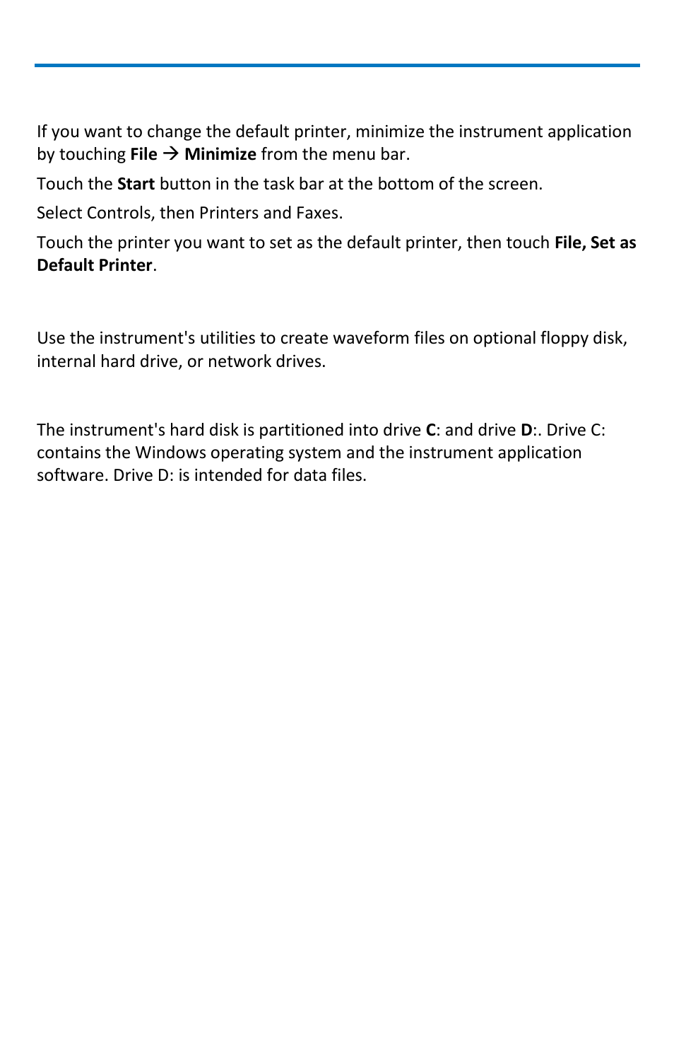 Managing files | Teledyne LeCroy WaveRunner МXi-A Getting Started Manual User Manual | Page 80 / 128