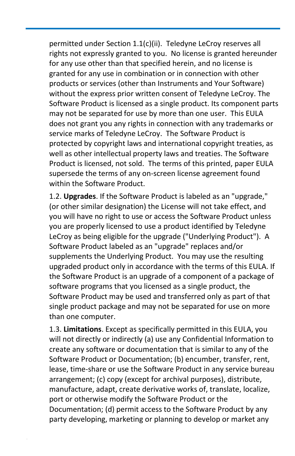 Getting started manual | Teledyne LeCroy WaveRunner 6 Zi and 12-Bit HRO Getting Started Manual User Manual | Page 181 / 198