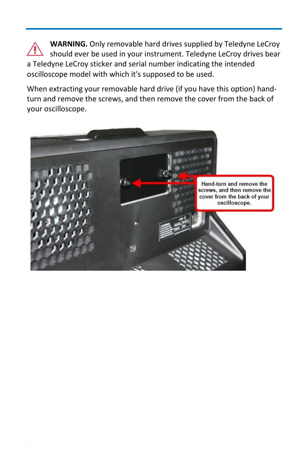 Getting started manual | Teledyne LeCroy WaveRunner 6 Zi and 12-Bit HRO Getting Started Manual User Manual | Page 23 / 198