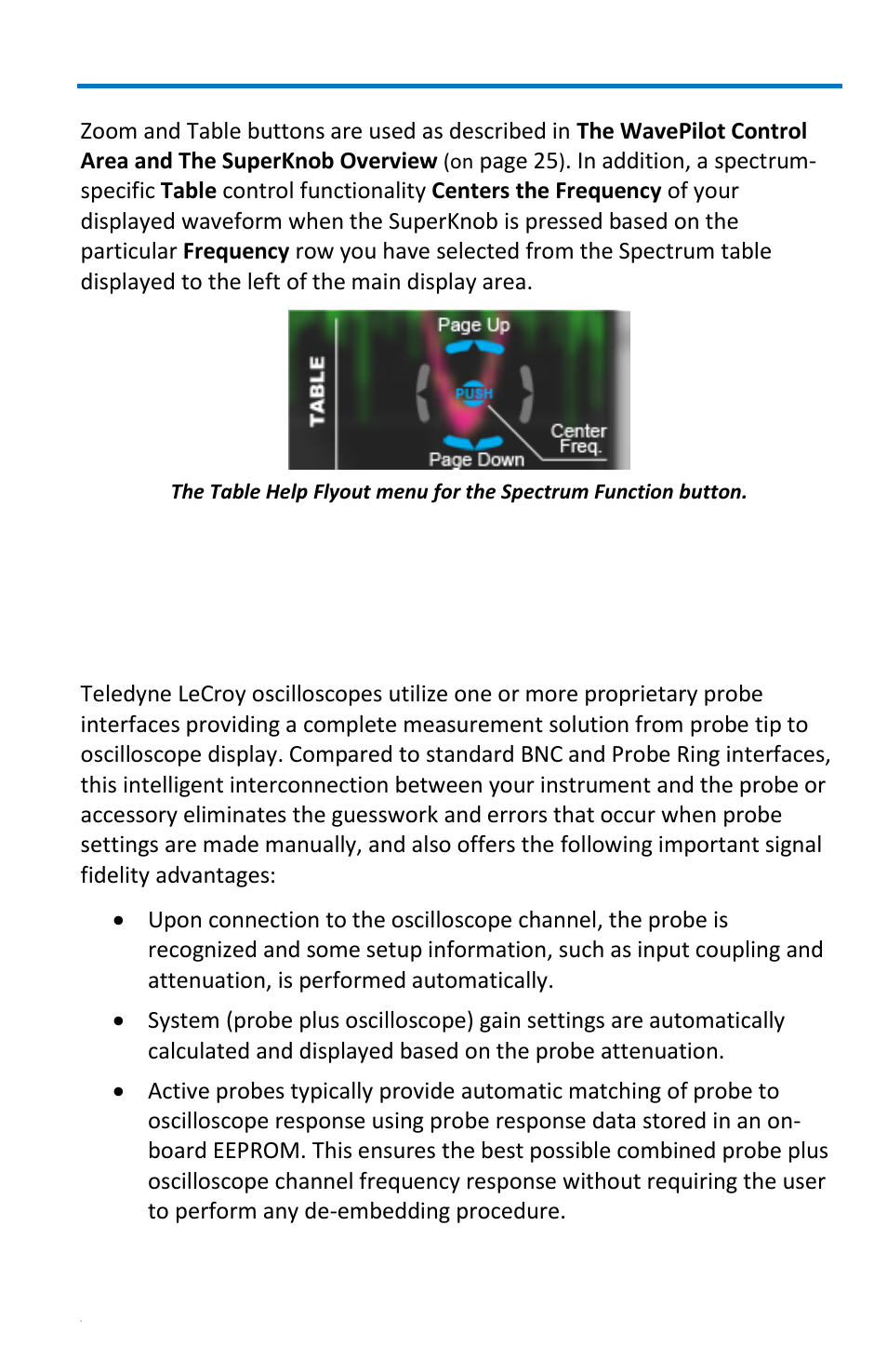 Probe / signal connection interfaces, Probe interfaces | Teledyne LeCroy WaveRunner 6 Zi and 12-Bit HRO Getting Started Manual User Manual | Page 39 / 198