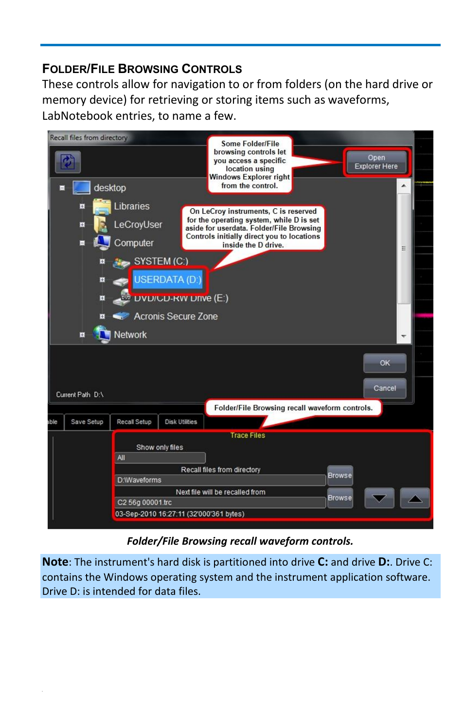 Getting started manual | Teledyne LeCroy WaveRunner 6 Zi and 12-Bit HRO Getting Started Manual User Manual | Page 53 / 198