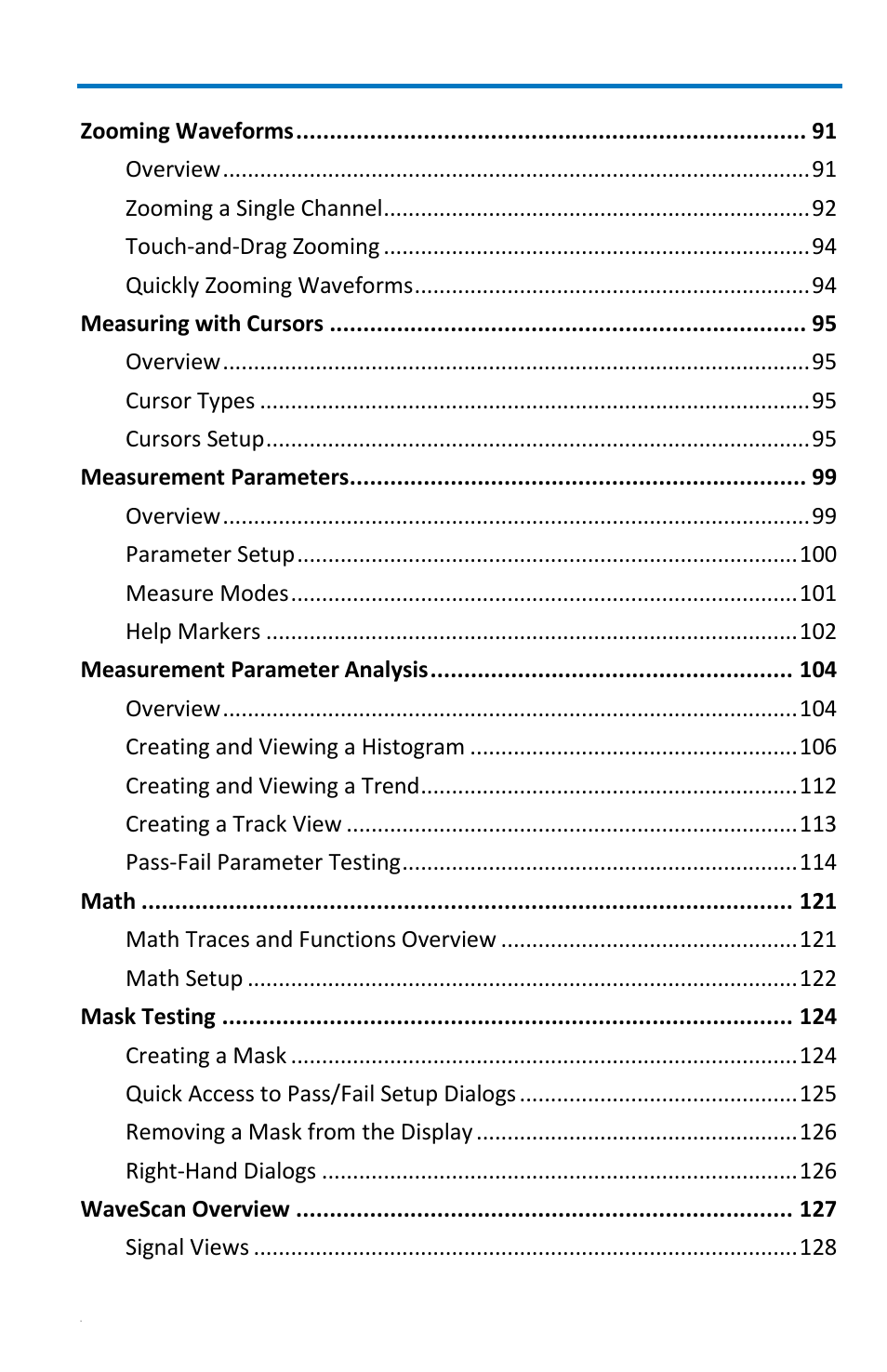 Teledyne LeCroy WaveRunner 6 Zi and 12-Bit HRO Getting Started Manual User Manual | Page 7 / 198
