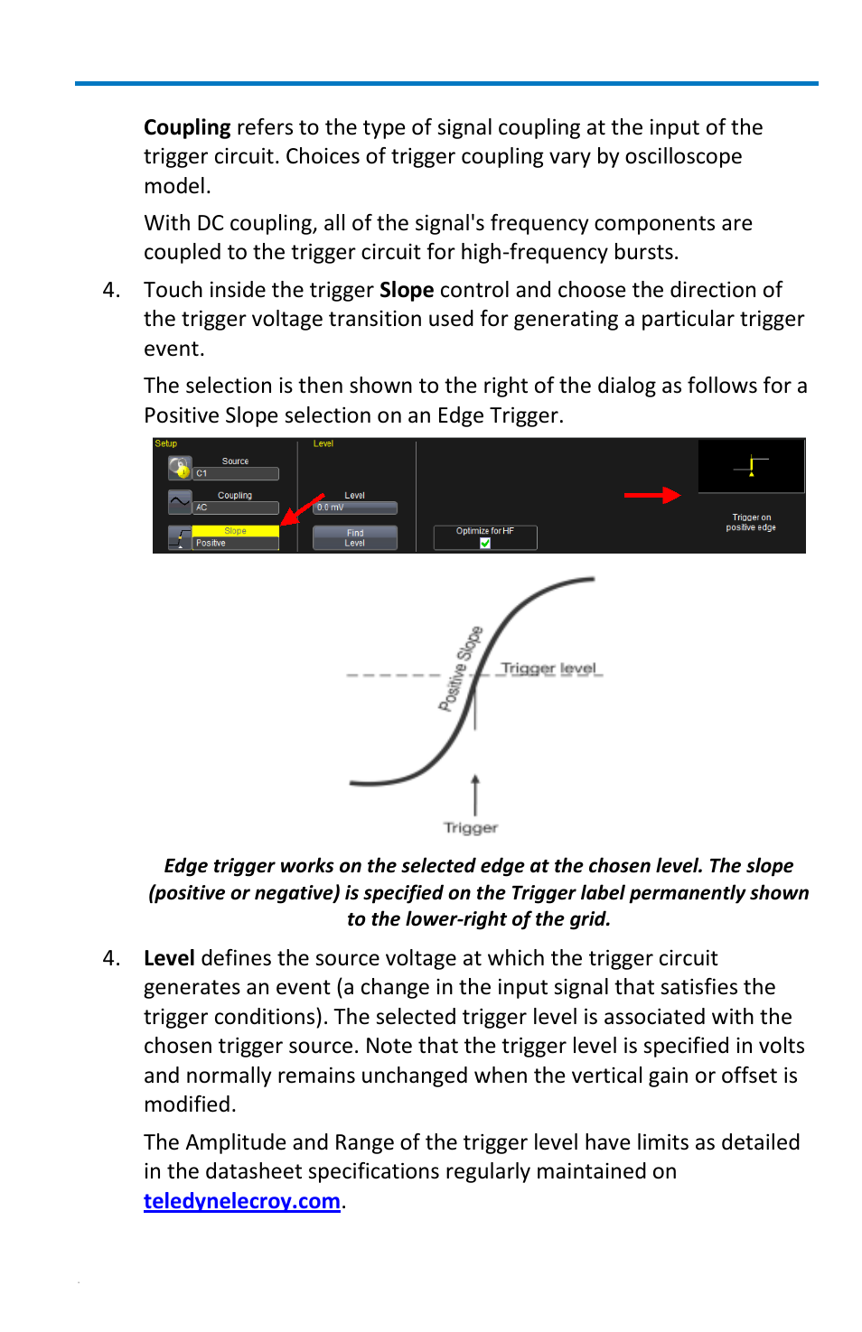 Getting started manual | Teledyne LeCroy WaveRunner 6 Zi and 12-Bit HRO Getting Started Manual User Manual | Page 83 / 198