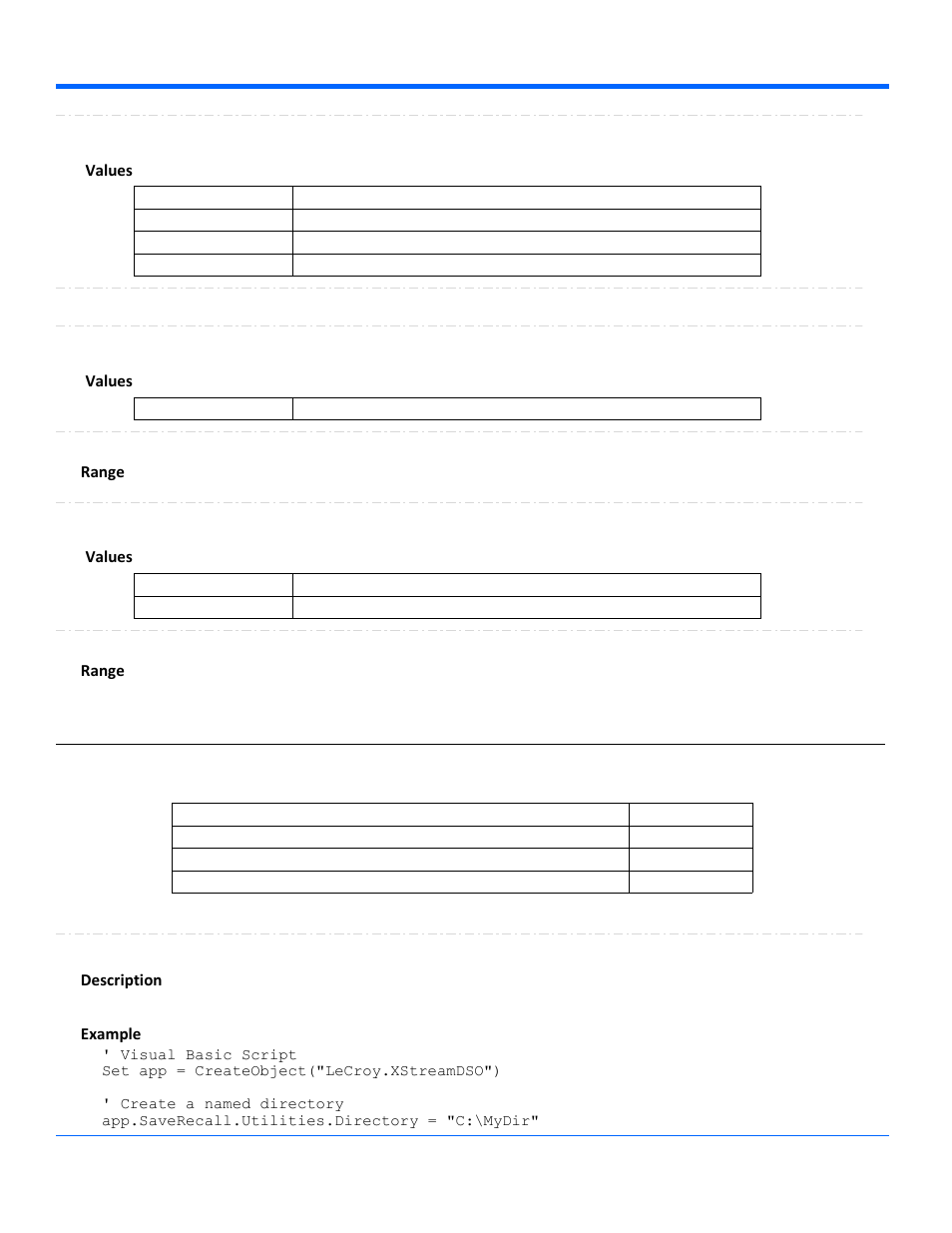 Utilities | Teledyne LeCroy WaveSurfer Automation Command User Manual | Page 150 / 226