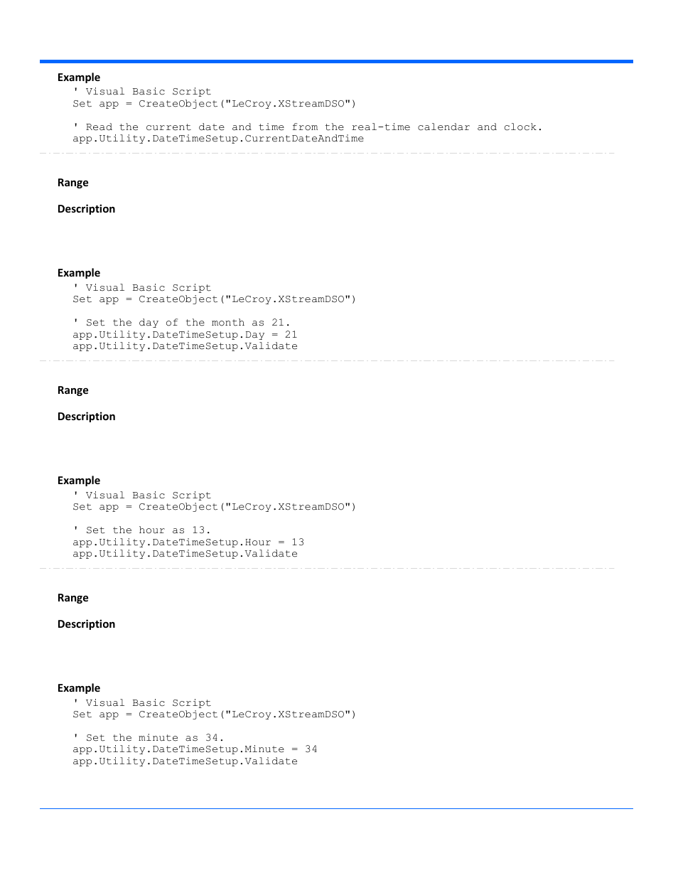 Teledyne LeCroy WaveSurfer Automation Command User Manual | Page 198 / 226